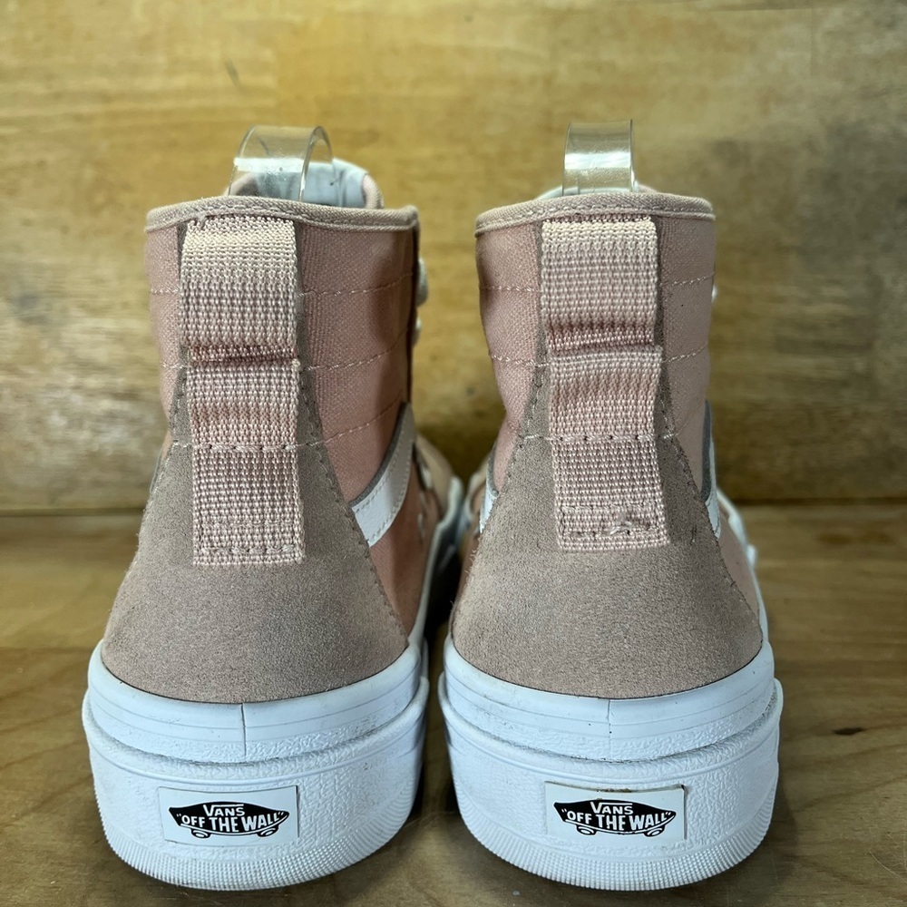 Vans Sentry SK8-HI Waffle Cup SUEDE Womens Size 6.5 Shoes Sneakers Rose Pink - Picture 5 of 10